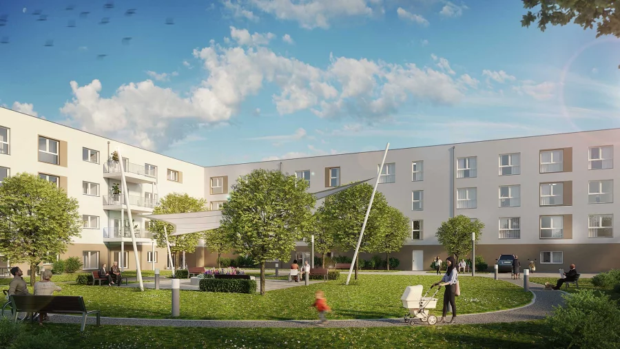 Neubau Wohnpflegeheim Forchheim 01