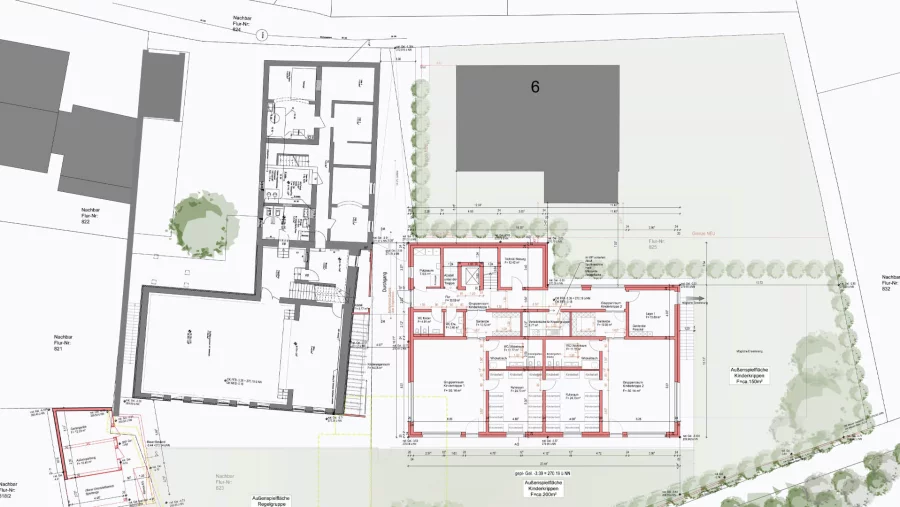 Plan Neubau Kindertageseinrichtung Kirchheim 02